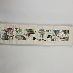 1960s Canadian Motif Cross Stitch Art